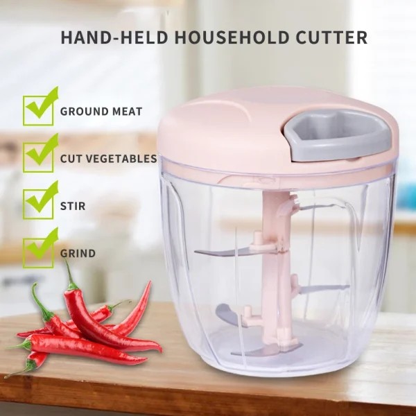 Manual-Hand-Food-Chopper-Vegetable-Slicer